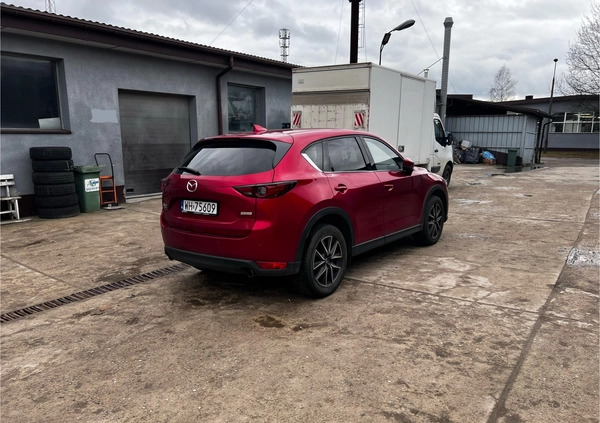 Mazda CX-5 cena 100000 przebieg: 134000, rok produkcji 2017 z Zbąszyń małe 154